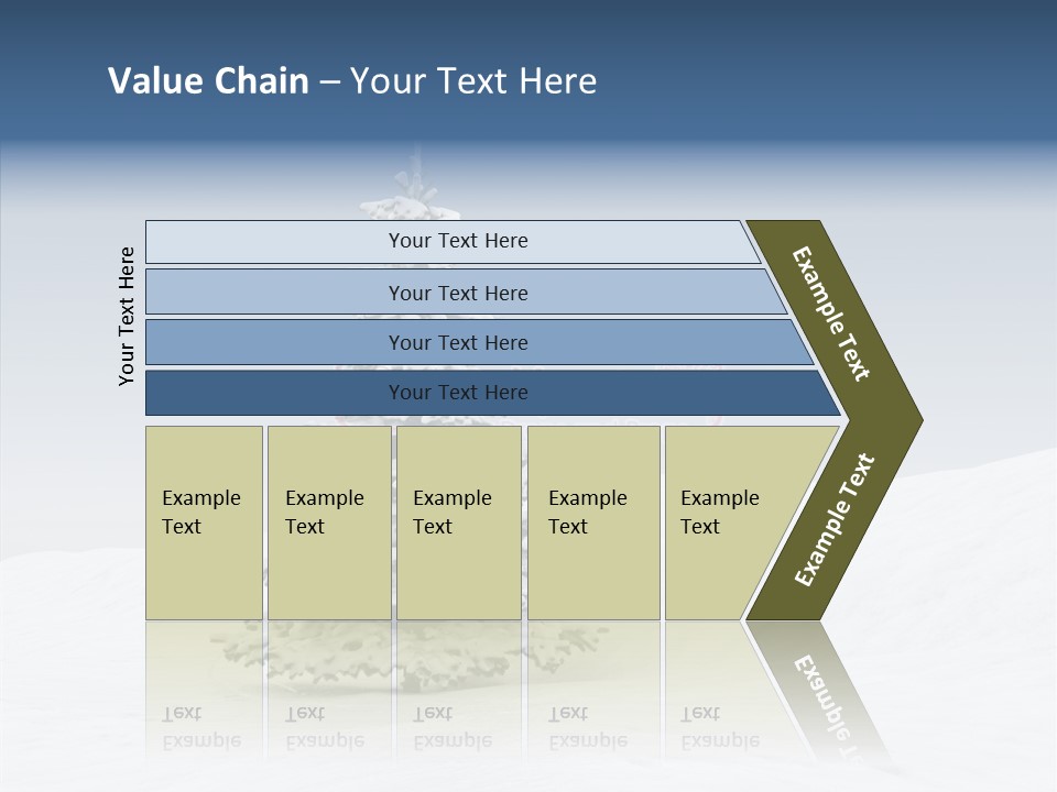 Freeze Beautiful Xmas PowerPoint Template