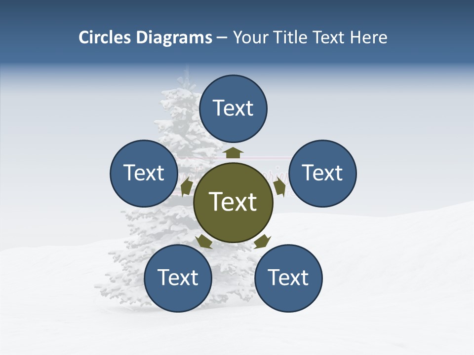 Freeze Beautiful Xmas PowerPoint Template