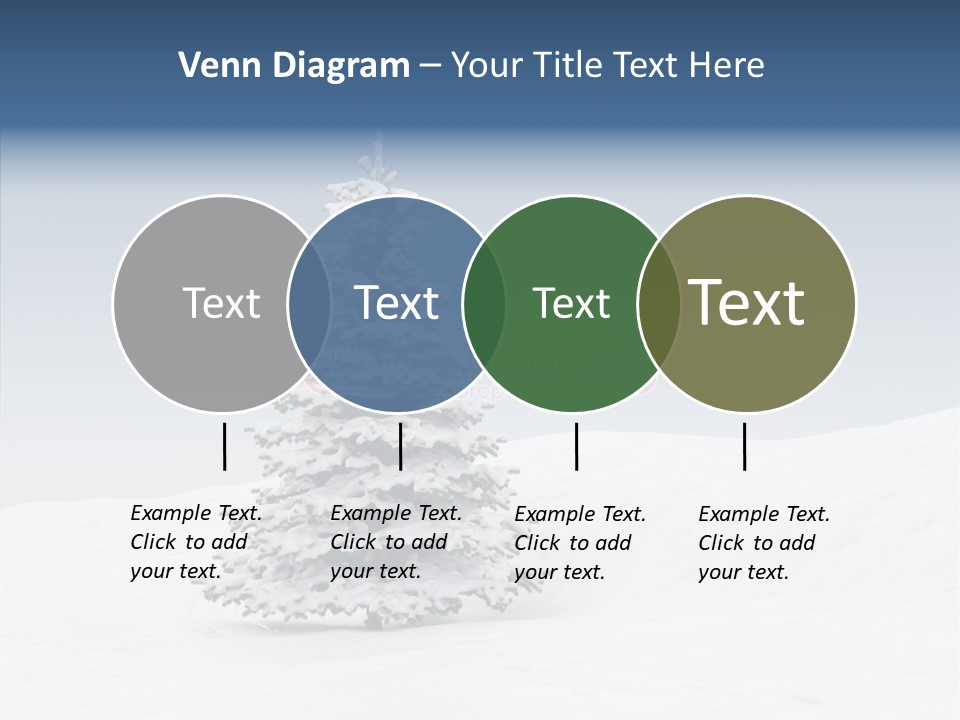 Freeze Beautiful Xmas PowerPoint Template