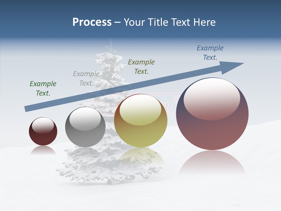 Freeze Beautiful Xmas PowerPoint Template