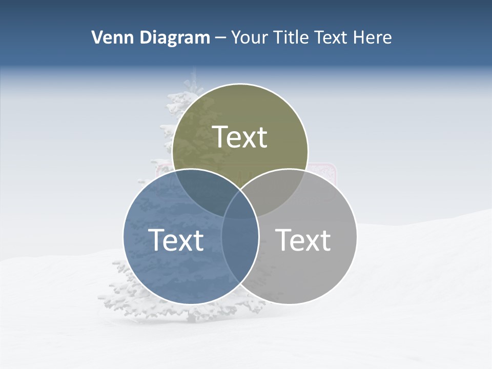 Freeze Beautiful Xmas PowerPoint Template