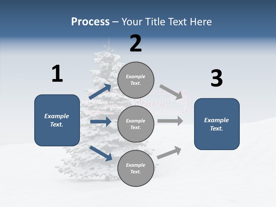 Freeze Beautiful Xmas PowerPoint Template