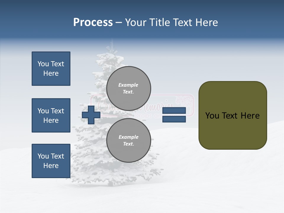 Freeze Beautiful Xmas PowerPoint Template