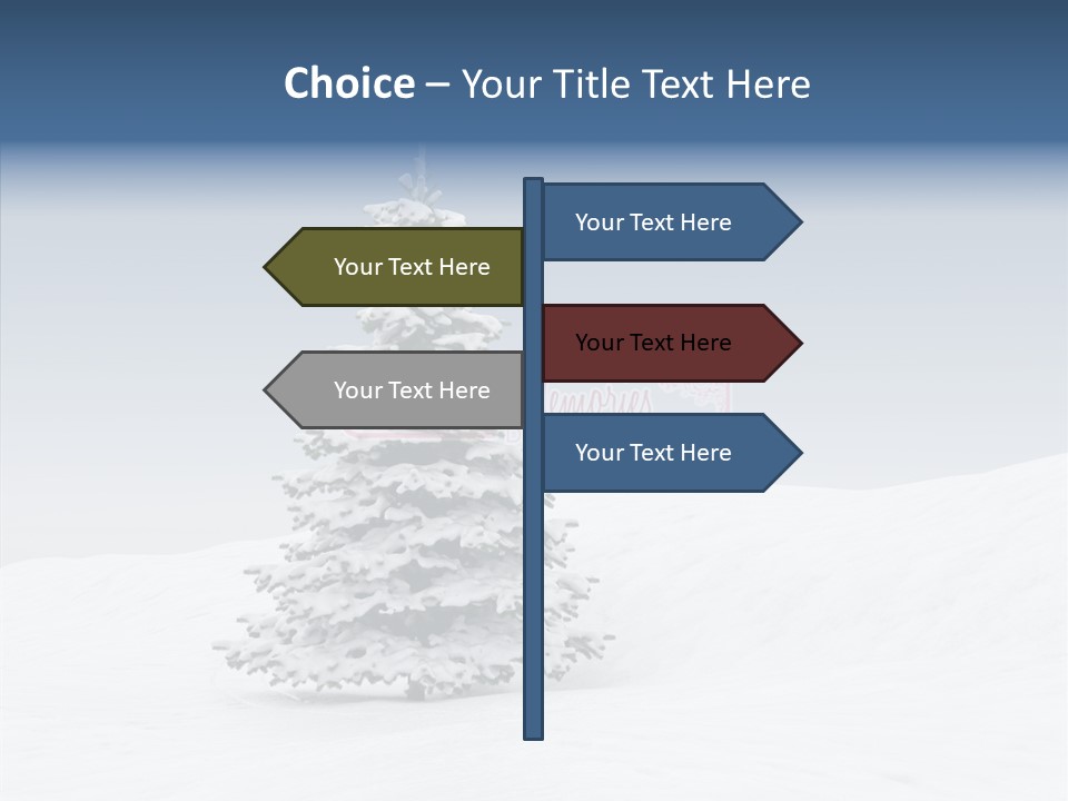 Freeze Beautiful Xmas PowerPoint Template