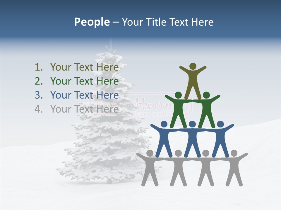 Freeze Beautiful Xmas PowerPoint Template