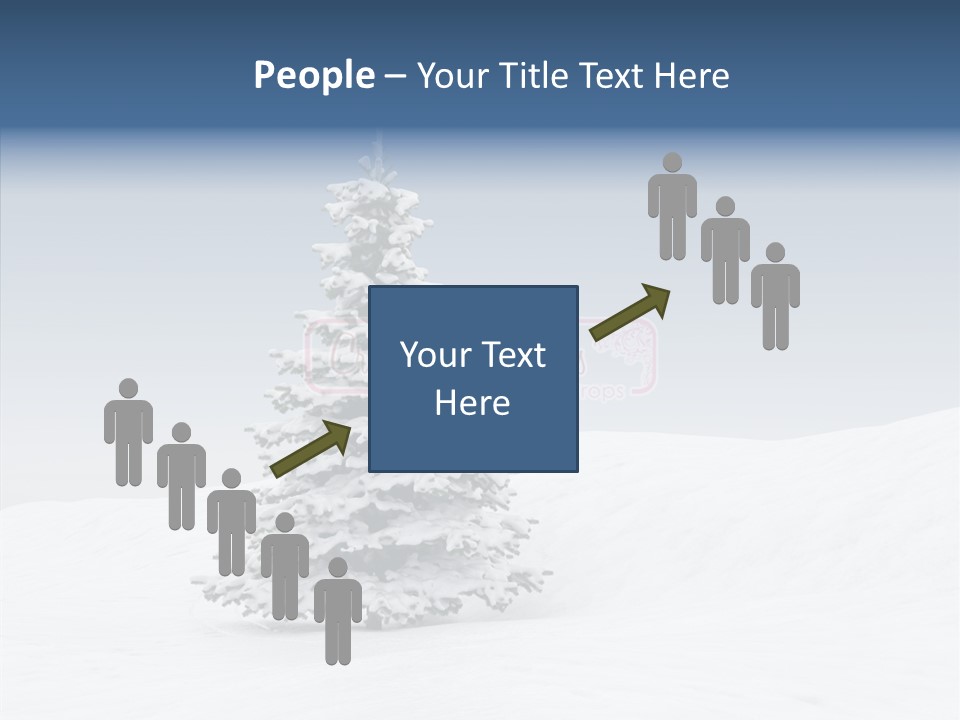 Freeze Beautiful Xmas PowerPoint Template