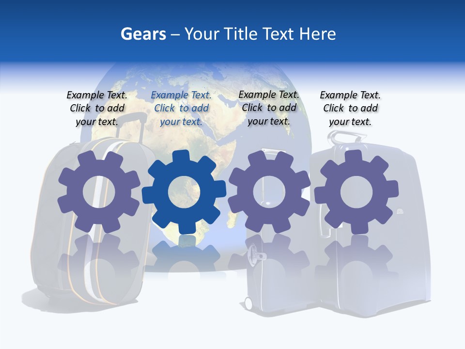 Concept Ocean White PowerPoint Template