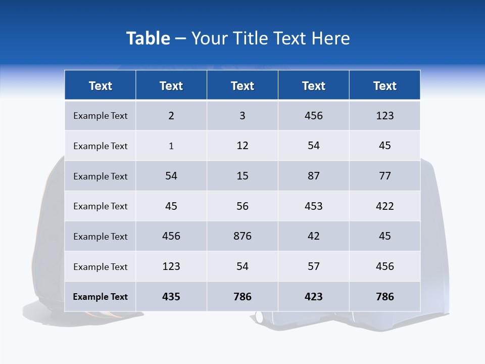 Concept Ocean White PowerPoint Template