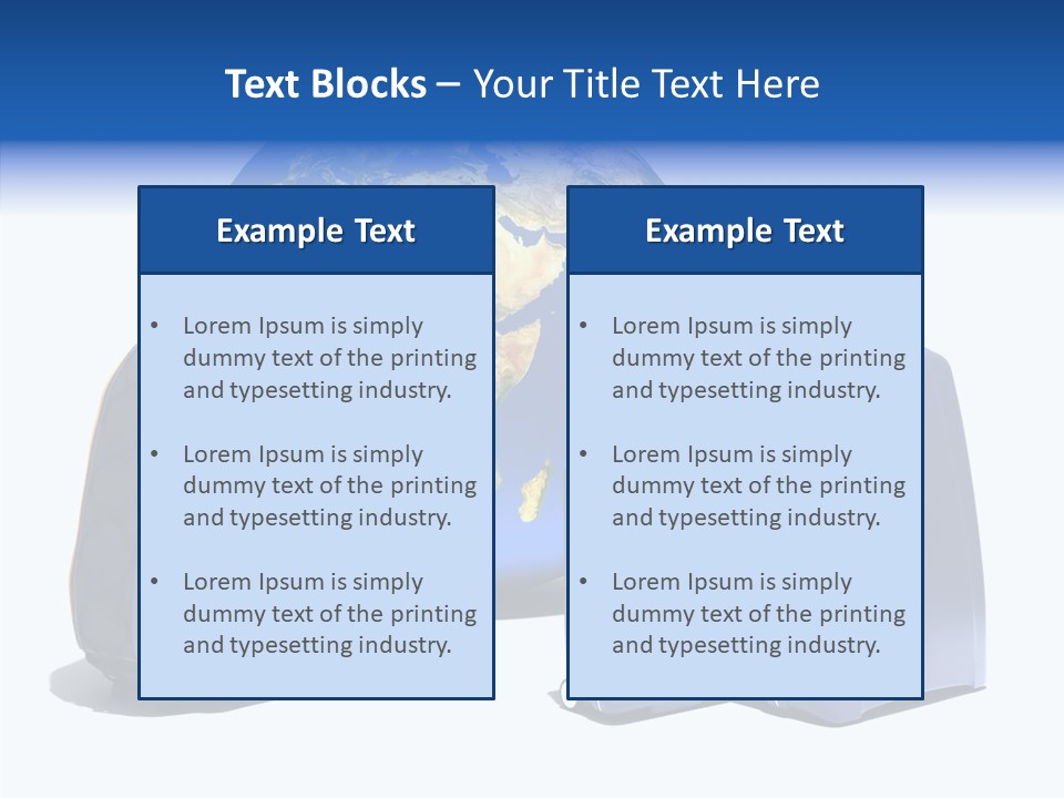 Concept Ocean White PowerPoint Template