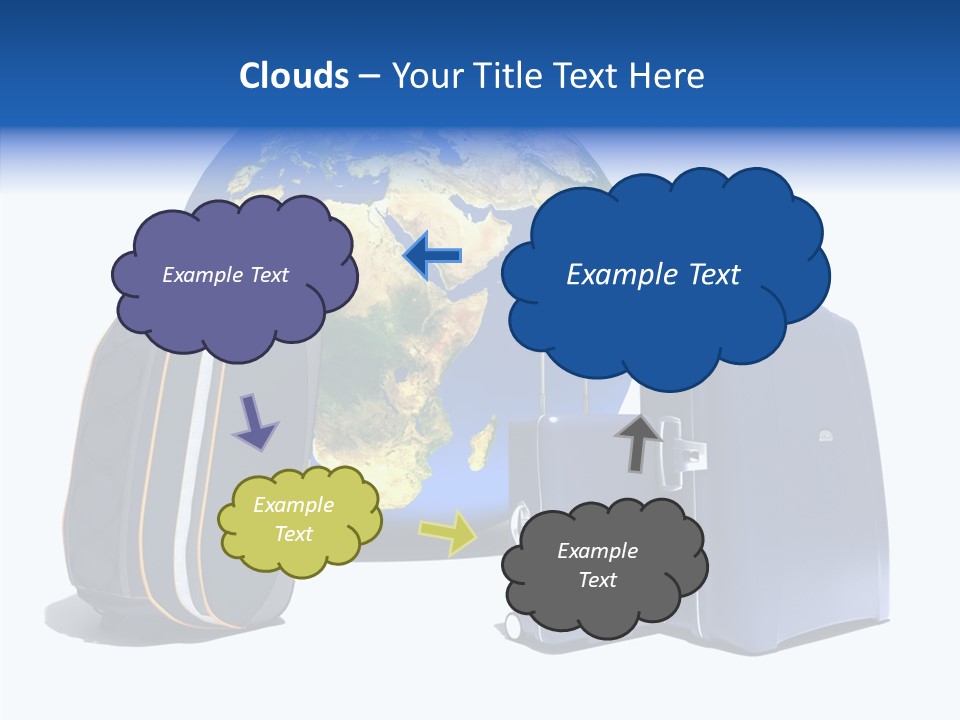 Concept Ocean White PowerPoint Template
