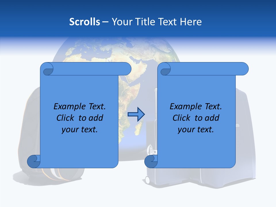 Concept Ocean White PowerPoint Template