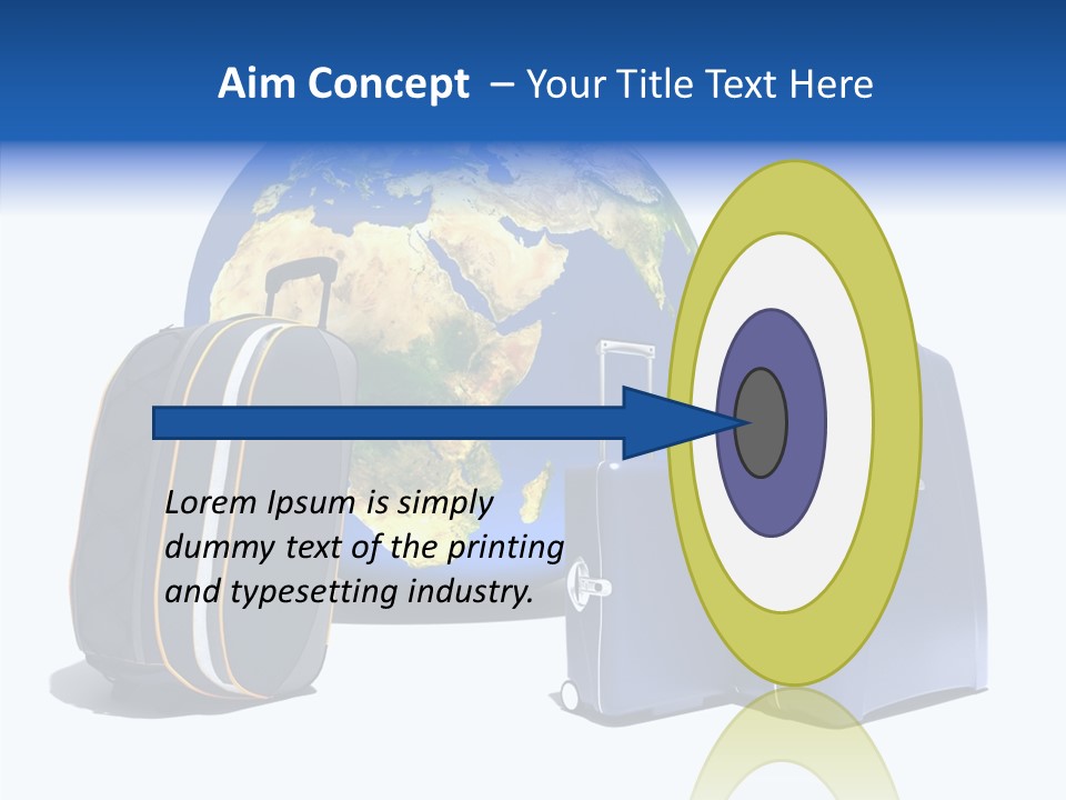 Concept Ocean White PowerPoint Template