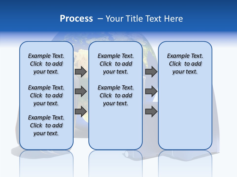 Concept Ocean White PowerPoint Template