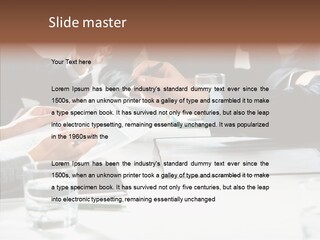Communicate Meeting Teamwork PowerPoint Template