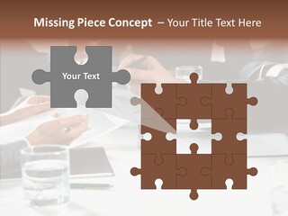 Communicate Meeting Teamwork PowerPoint Template