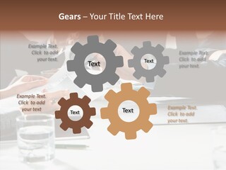 Communicate Meeting Teamwork PowerPoint Template