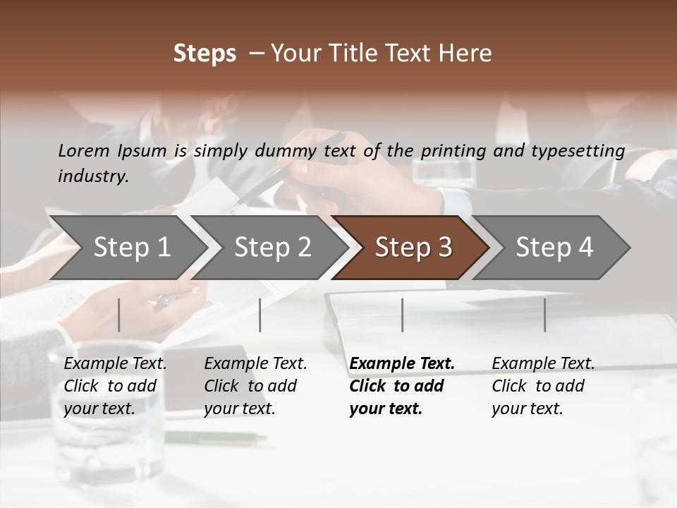 Communicate Meeting Teamwork PowerPoint Template