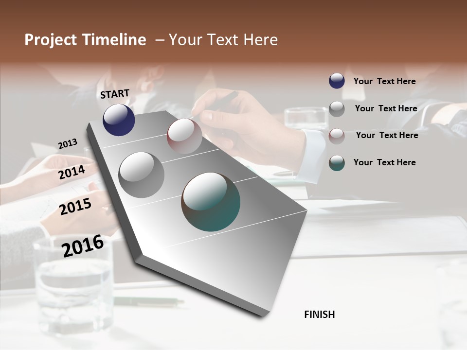 Communicate Meeting Teamwork PowerPoint Template