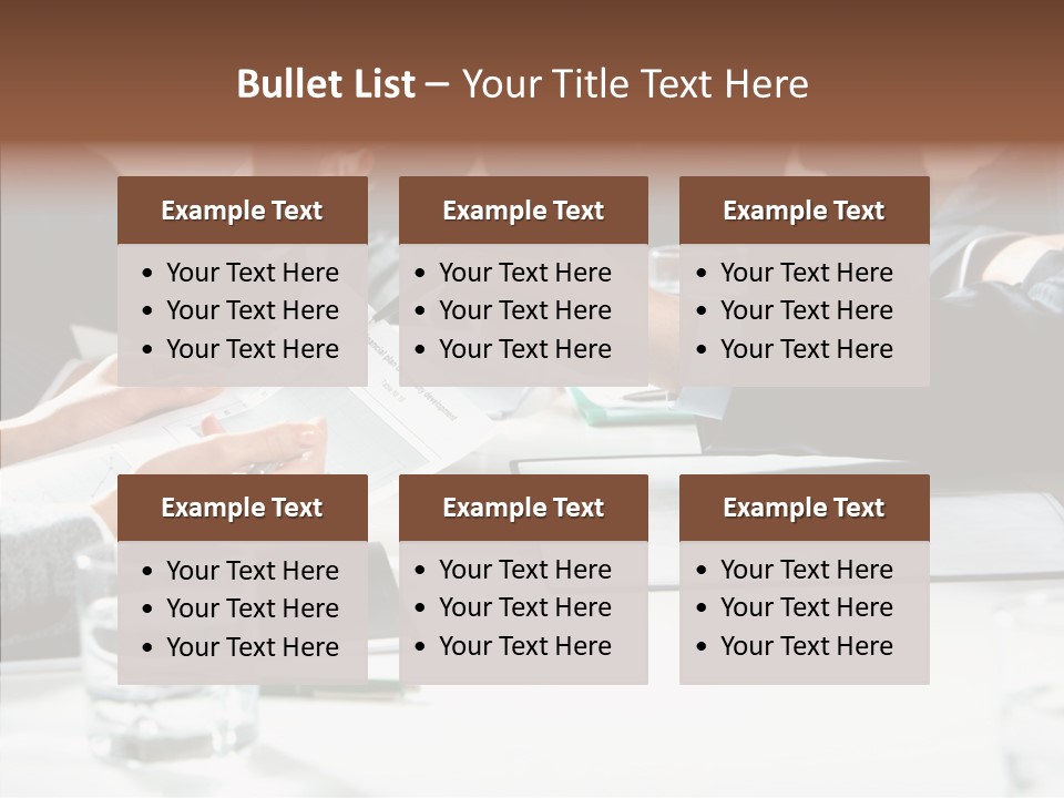 Communicate Meeting Teamwork PowerPoint Template