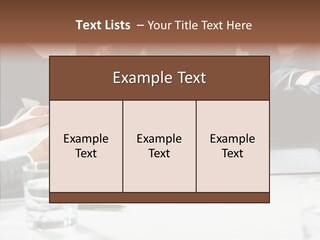 Communicate Meeting Teamwork PowerPoint Template