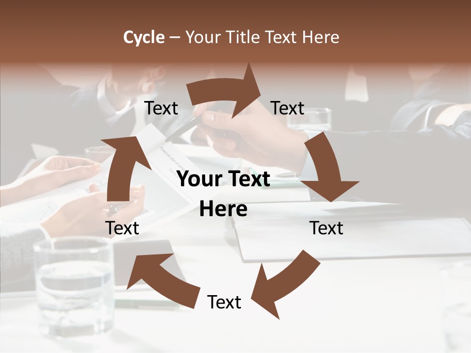 Communicate Meeting Teamwork PowerPoint Template