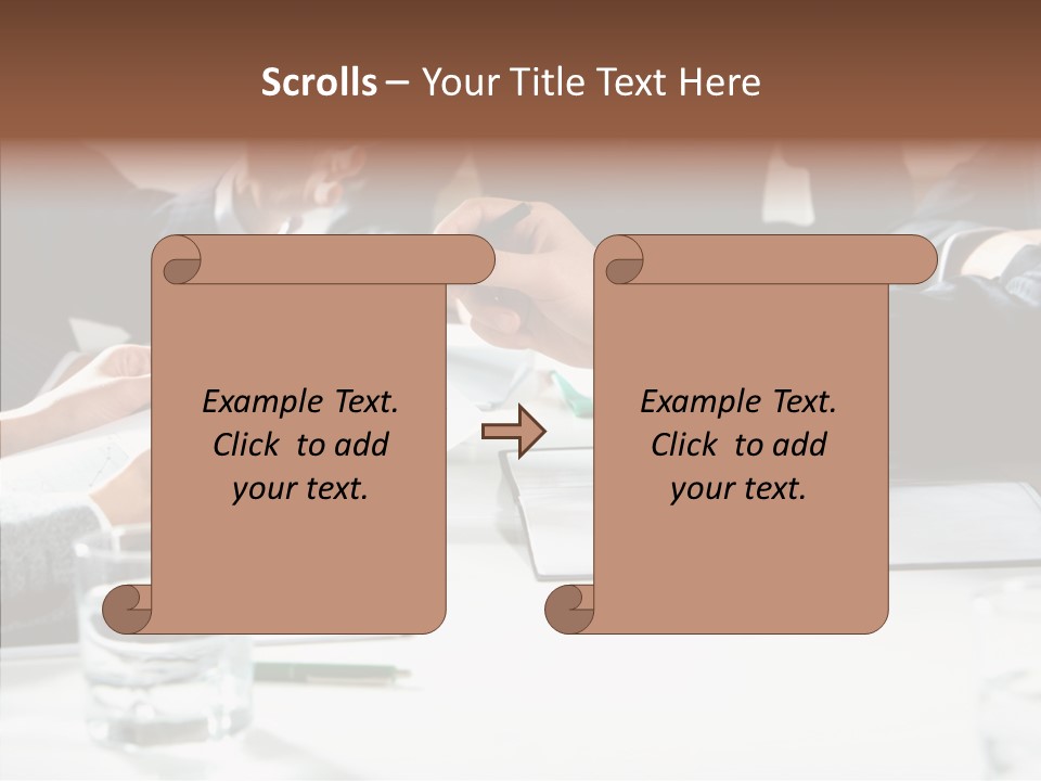 Communicate Meeting Teamwork PowerPoint Template