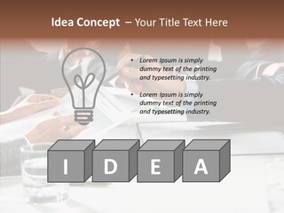Communicate Meeting Teamwork PowerPoint Template