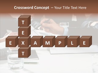 Communicate Meeting Teamwork PowerPoint Template