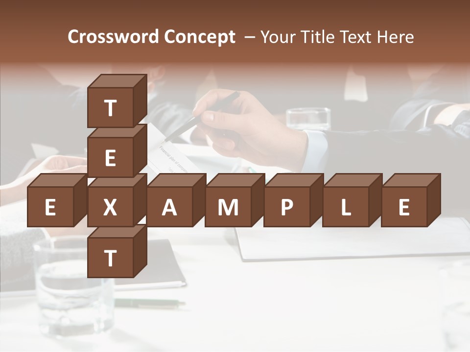 Communicate Meeting Teamwork PowerPoint Template