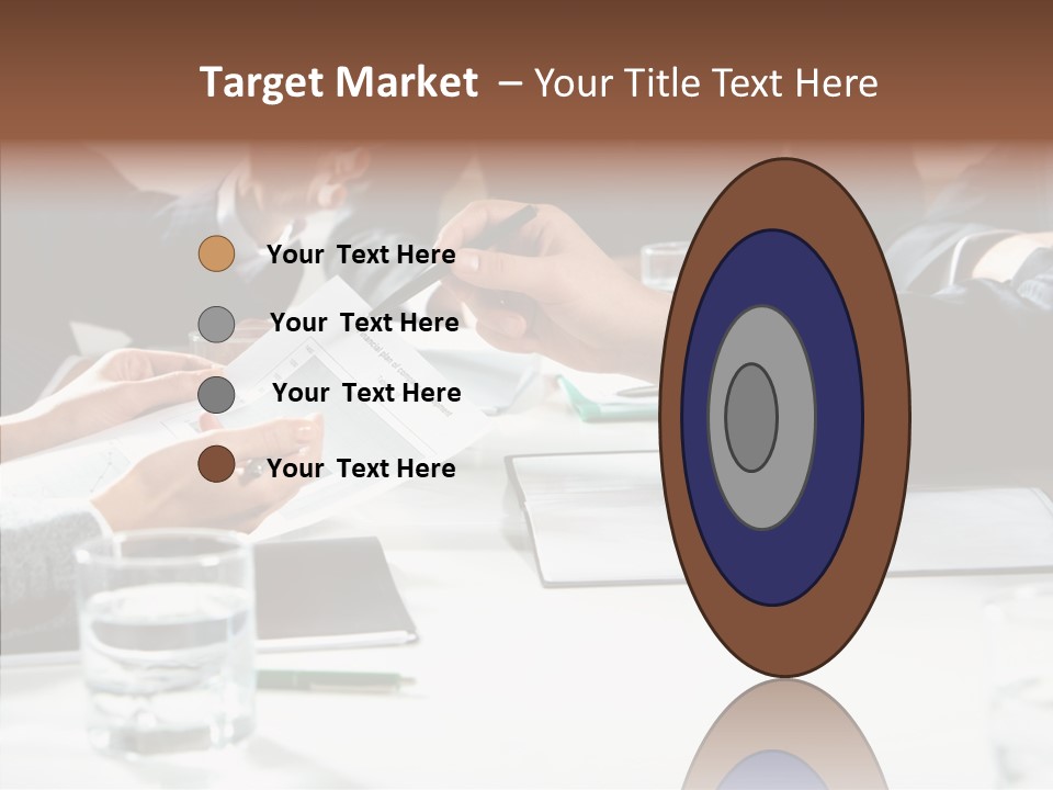 Communicate Meeting Teamwork PowerPoint Template