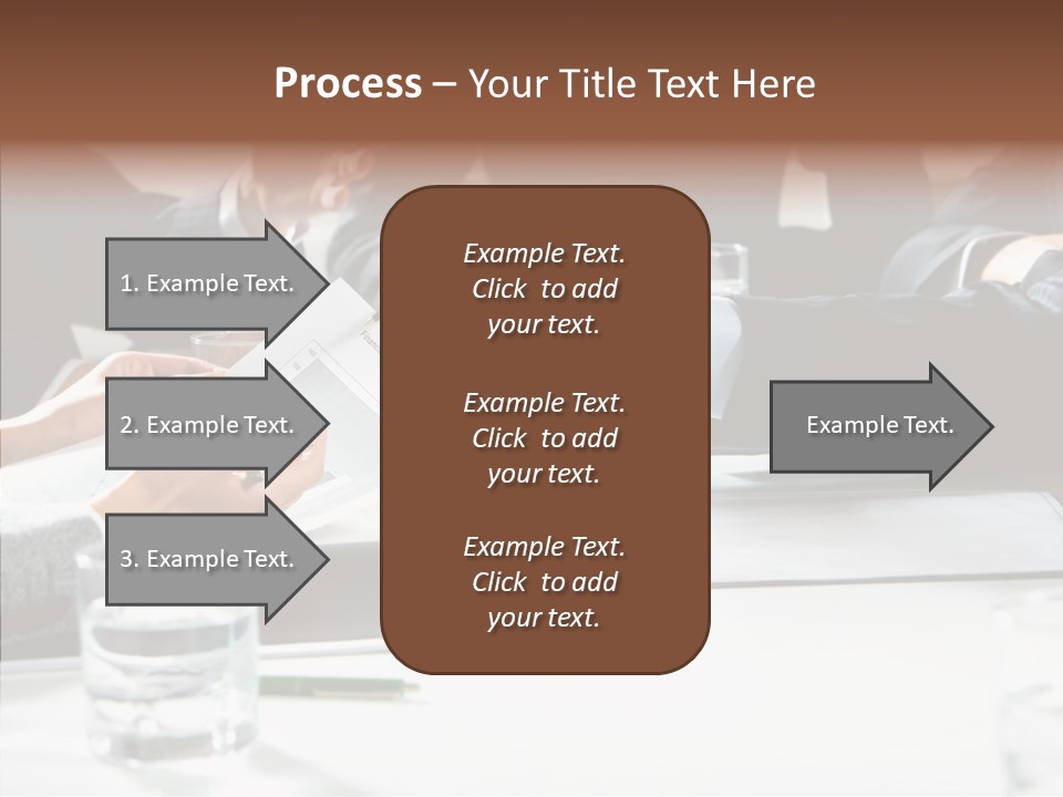 Communicate Meeting Teamwork PowerPoint Template