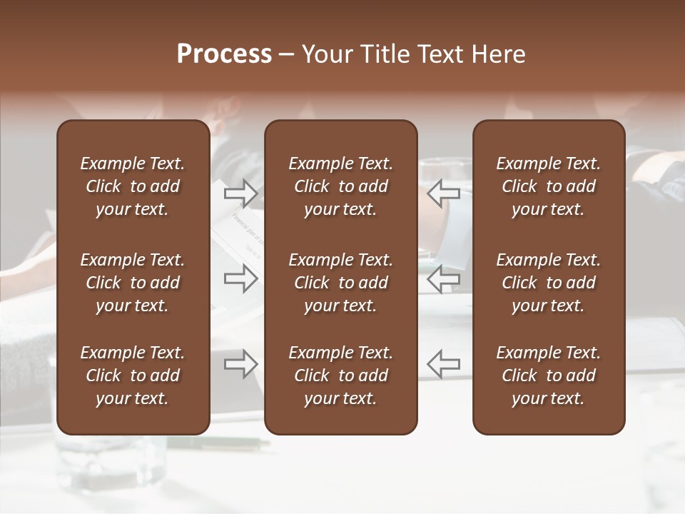 Communicate Meeting Teamwork PowerPoint Template