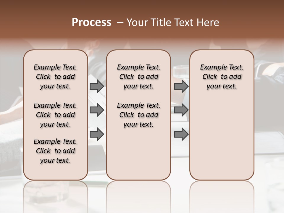 Communicate Meeting Teamwork PowerPoint Template