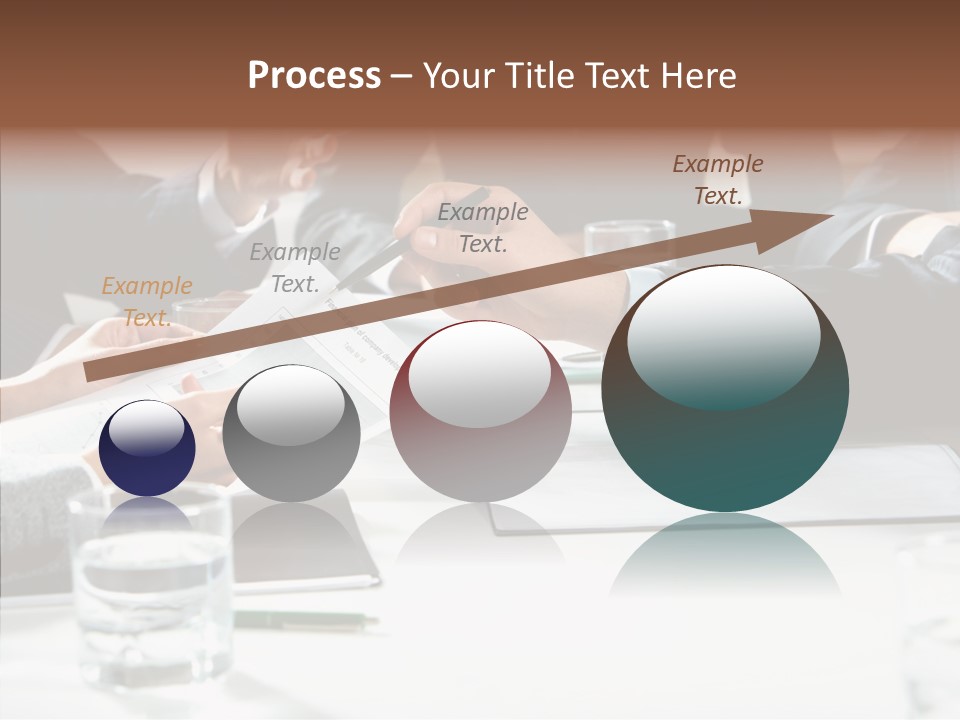 Communicate Meeting Teamwork PowerPoint Template