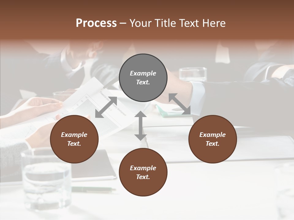 Communicate Meeting Teamwork PowerPoint Template