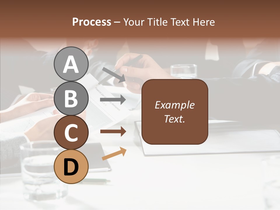 Communicate Meeting Teamwork PowerPoint Template