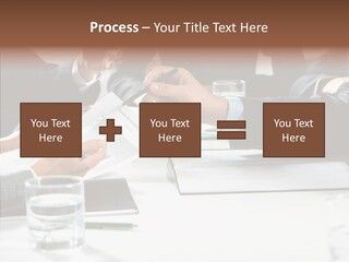 Communicate Meeting Teamwork PowerPoint Template
