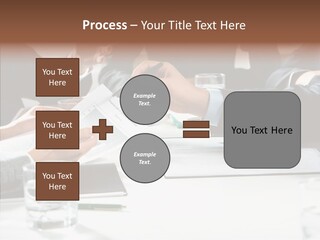 Communicate Meeting Teamwork PowerPoint Template