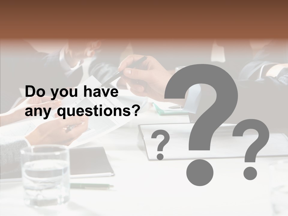 Communicate Meeting Teamwork PowerPoint Template