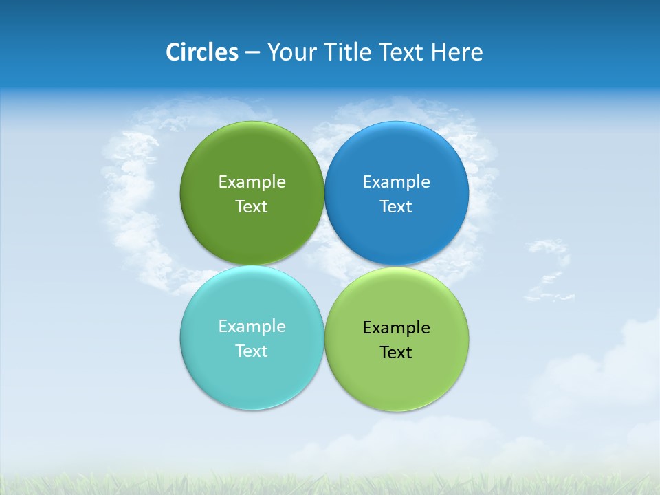 Nobody Meadow Green PowerPoint Template