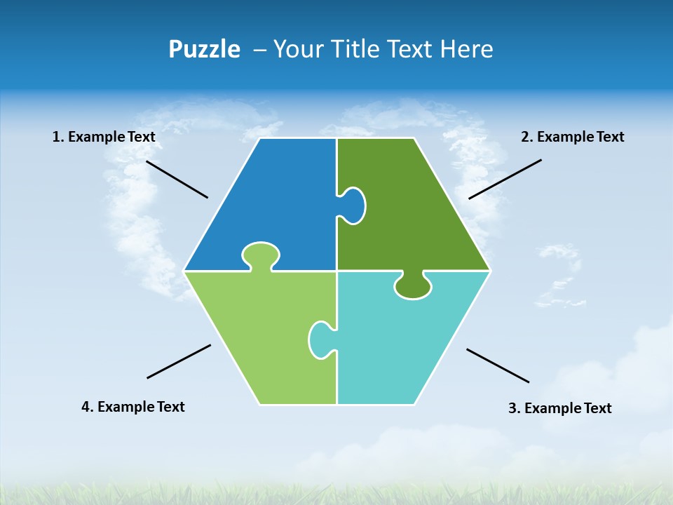 Nobody Meadow Green PowerPoint Template