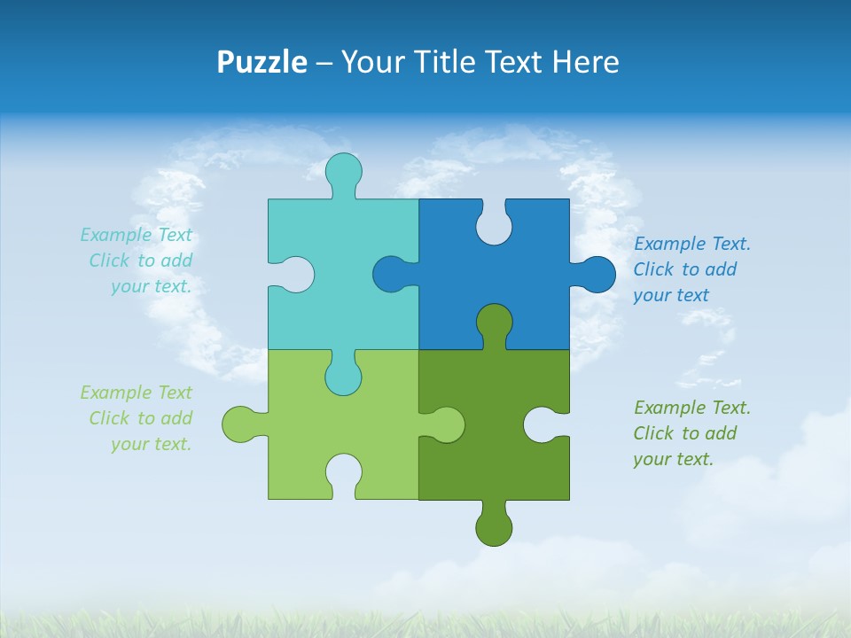 Nobody Meadow Green PowerPoint Template