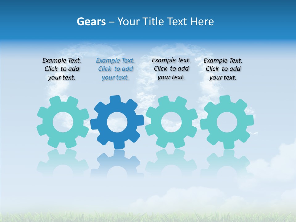 Nobody Meadow Green PowerPoint Template