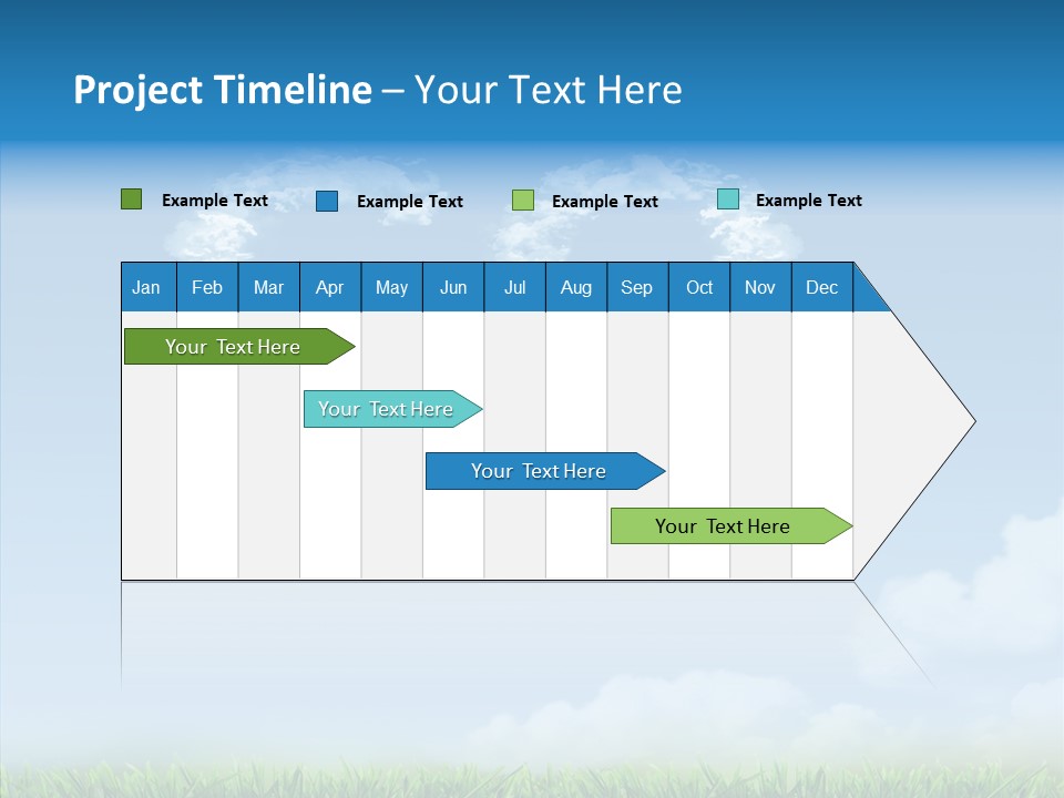 Nobody Meadow Green PowerPoint Template