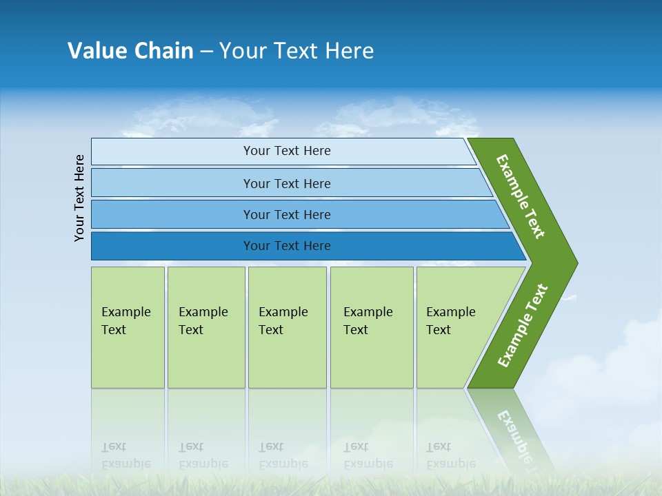 Nobody Meadow Green PowerPoint Template