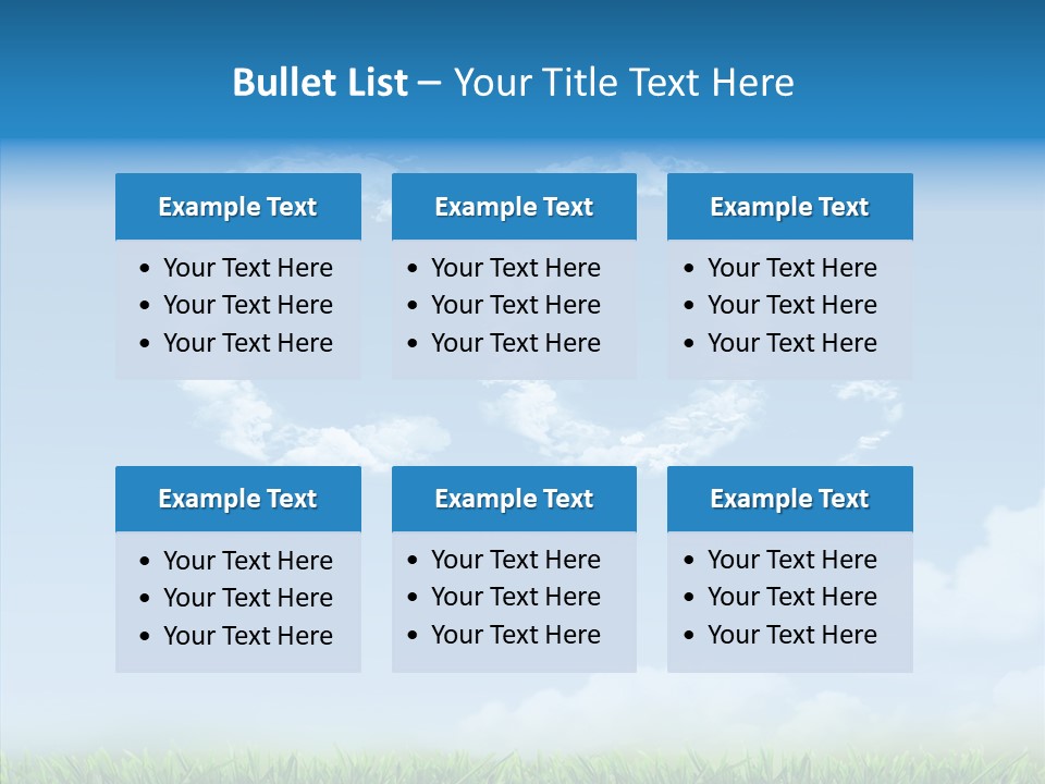 Nobody Meadow Green PowerPoint Template