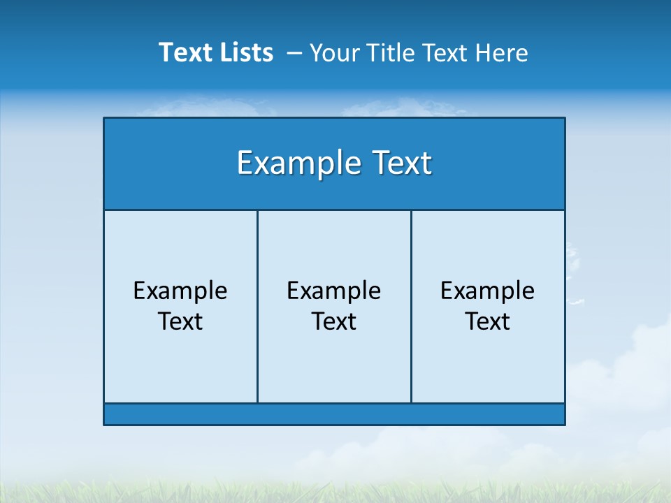 Nobody Meadow Green PowerPoint Template