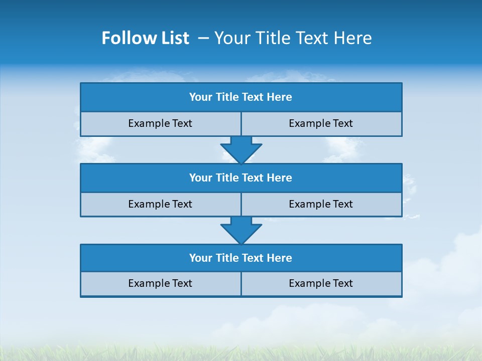 Nobody Meadow Green PowerPoint Template