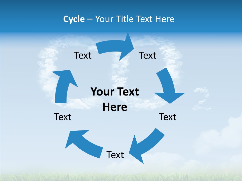 Nobody Meadow Green PowerPoint Template