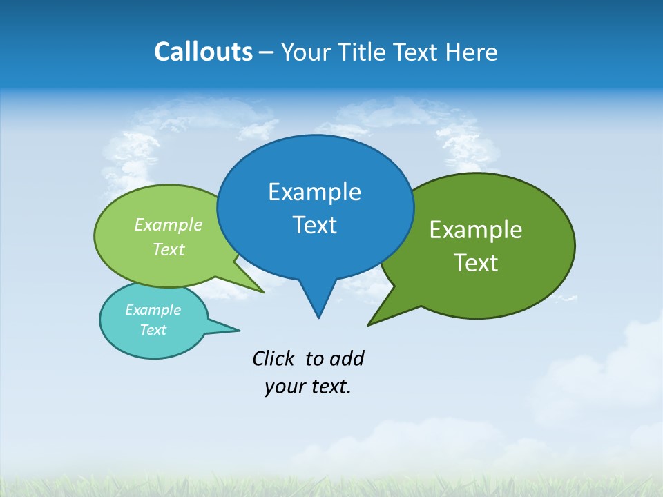 Nobody Meadow Green PowerPoint Template